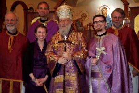 Bishop of Sendai, Japan Ordains Seminarian John Culbreath-Frazier