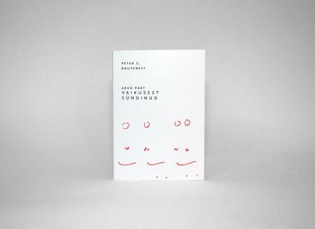 Arvo Pärt: Out of Silence book cover in Estonian